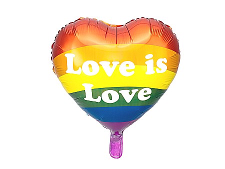 PD BALON FOLIE ALUMINIU Love is Love, 35cm, mix FB99 [0]