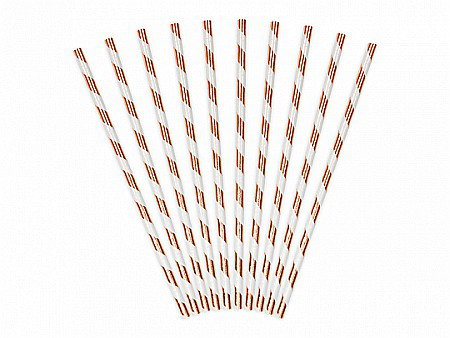 PD PAIE DIN HARTIE PENTRU BAUTURI light rose gold, 19.5cm 10/set SPP1M-019RJ [1]