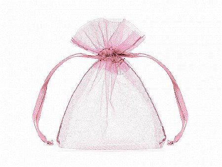 Articole Nunta, Bridal Party - PD SAC ORGANZA, Organza pouches pink, 10cm 10/SET WRG5-081-10