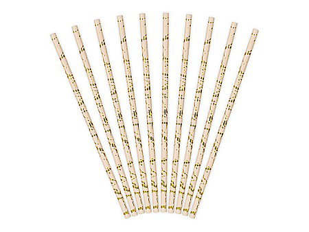 PD PAIE DIN HARTIE PENTRU BAUTURI metallic gold marble,powder pink 19.5cm 10/set SPP13M-081P [1]