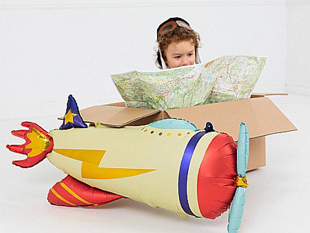 PD BALON FOLIE ALUMINIU Plane, 91x39cm, mix FB108 [2]