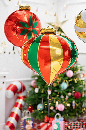 PD BALON FOLIE ALUMINIU  Christmas Bauble, mix, 51x49cm FB116 [1]