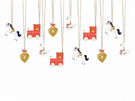 DE SEZON - PD ETICHETE CADOU, Christmas, Choo Choo mix, 12/SET ZDZ19