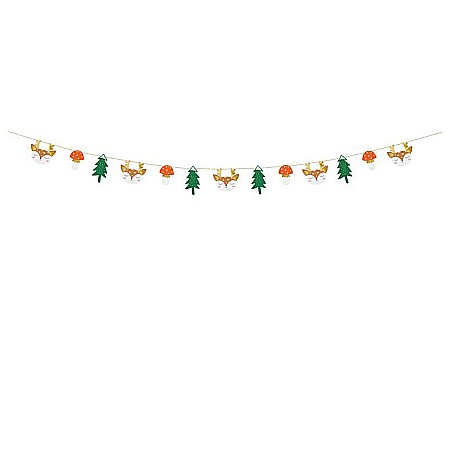 PD GHIRLANDA HARTIE, Christmas, Forest, mix, 1.7m GL29 [0]