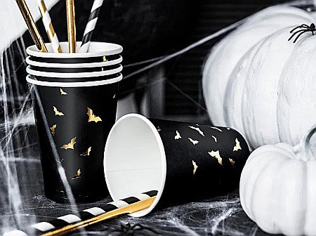 DE SEZON - PD PAHARE CARTON Cups Trick or Treat, 220ml, 6/SET KPP20-EU3