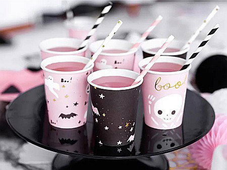 DE SEZON - PD PAHARE CARTON Boo!, mix, 220ml 6/SET KPP61-EU3