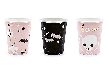 PD PAHARE CARTON Boo!, mix, 220ml 6/SET KPP61-EU3 [2]