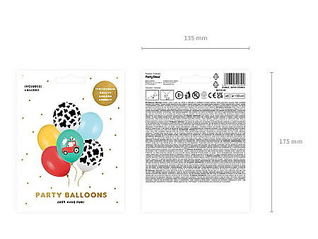 PD BALOANE Balloons 30cm, You Rock, mix, 6/SET SB14P-314-000-6 [3]
