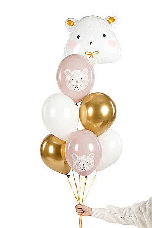 PD BALOANE Balloons 30cm, Polar Bear, mix, 6/SET SB14P-315-000-6 [1]