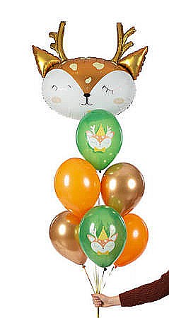 PD BALOANE Balloons 30cm, Deer, mix, 6/SET SB14P-317-000-6 [2]