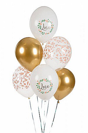 PD BALOANE Balloons 30cm, Love, mix, 6/SET SB14P-321-000-6 [1]