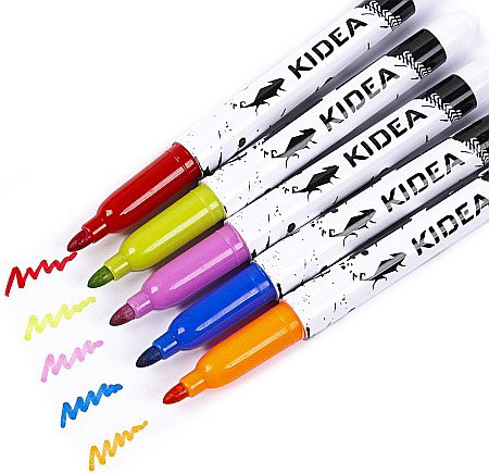 DE MARKER TEXTILE VF ROTUND CULORI INTENSE 5/SET KIDEA MOT5KA [1]