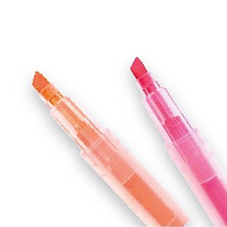 DE TEXTMARKER 2 CAPETE 4 CULORI FLUORESCENTE 2/SET KIDEA ZD4KKA [1]