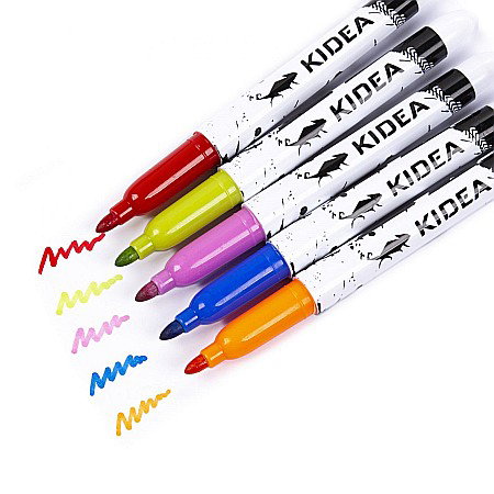 DE MARKER TEXTILE VF ROTUND CULORI INTENSE 10/SET KIDEA MOT10KA [1]