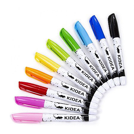 DE MARKER TEXTILE VF ROTUND CULORI INTENSE 10/SET KIDEA MOT10KA [2]