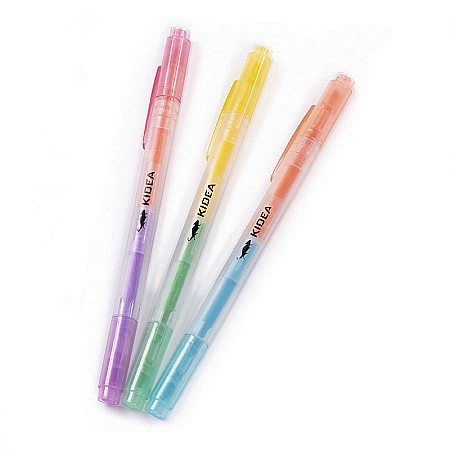 DE MARKER EVIDENTIATOR 2 CAPETE 6 CULORI PASTEL KIDEA ZPD6KKA [1]