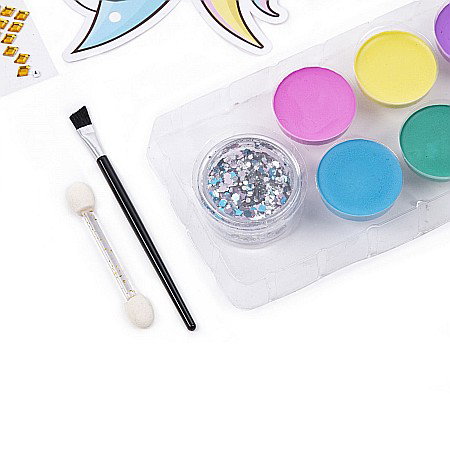 DE SET PICTURA PE FATA 10 PIESE 6 CULORI UNICORN KIDEA FDTZUKA [1]