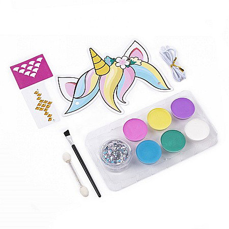 DE SET PICTURA PE FATA 10 PIESE 6 CULORI UNICORN KIDEA FDTZUKA [2]