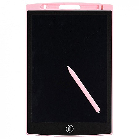 DE TABLETA LCD 10 inch PENTRU SCRIS SI DESENAT 26.8*17.5CM ROZ KIDEA TR10CKA [2]