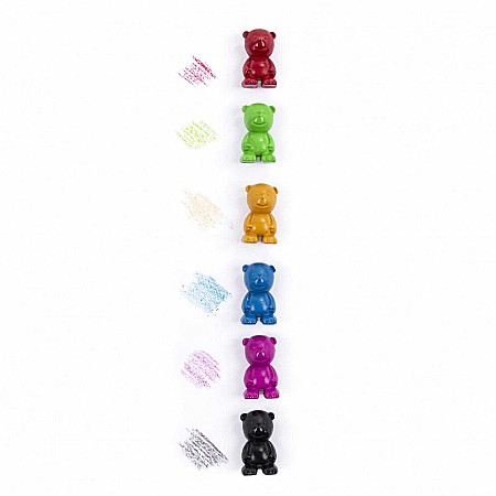DE CREIOANE COLORATE CERATE FORMA URSULETI 6/SET KIDEA KMNR6KKA [2]