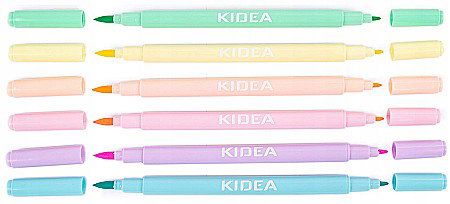 DE CARIOCA TIP PENSULA 2 CAPETE CULORI PASTEL 6/SET KIDEA FDPBB6KA [1]
