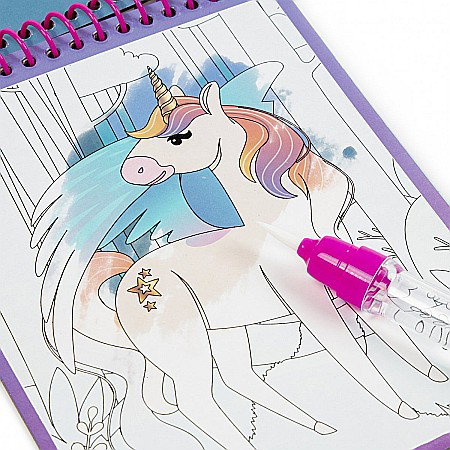 DE CARTE DE COLORAT CU MARKER MAGIC PENTRU DESEN IN APA MAGIE KIDEA MWKWHKA [2]