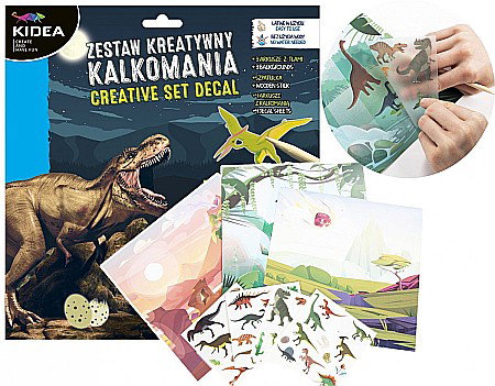 DE STICKERE TRANSFERABILE DINOZAURI KIDEA ZKRKAKA [4]