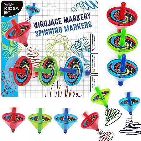 ARTICOLE COPII - DE MARKER 3/SET SPIN KIDEA WM3KA