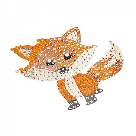 SET CREATIV CU STICKERE SI DIAMANTE ANIMALE KIDEA NDZKA [3]