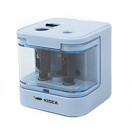 RECHIZITE SCOLARE IPB - DE ASCUTITOARE ELECTRICA DUBLA KIDEA ALBASTRU PASTEL TEL2ANKA