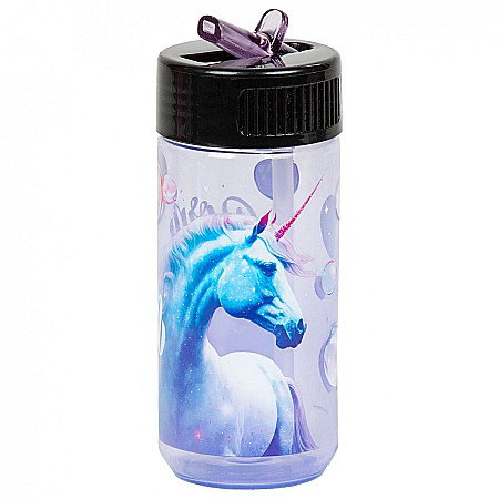 Sticle, caserole, pusculite, suporturi copii - DE STICLA APA 330ML CU PAI UNICORN BAJR15