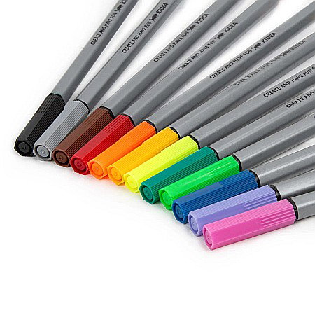 DE FINELINER KIDEA 12/SET CULORI ASORTATE CI12KKA [1]