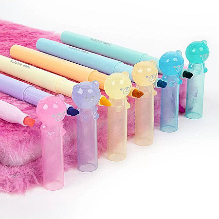 DE MARKER 6/SET CULORI PASTEL URSULETI KIDEA FKM6KKA [2]