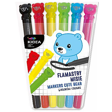 DE MARKER 6/SET CULORI ASORTATE URSULETI KIDEA FMI6KKA [0]