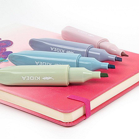 DE TEXTMARKER FUTURE CREAM COLOURS 4/SET KIDEA ZKFKA [2]