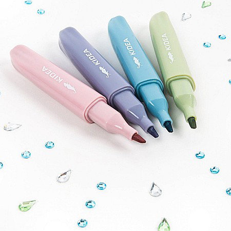 DE TEXTMARKER FUTURE CREAM COLOURS 4/SET KIDEA ZKFKA [4]