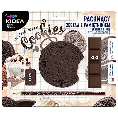 DE SET SCOALA 4 PIESE, PARFUMAT VANILIE-CIOCOLATA KIDEA PPACKA [0]