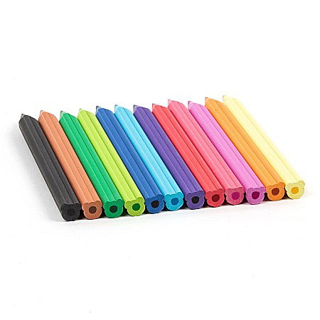 DE CREIOANE COLORATE 12/SET JUMBO FORMA URSULET KIDEA KMJ12KKA [2]