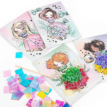 DE SET CREATIV KIDEA STYLIST PRINCESS SZKKKA [4]