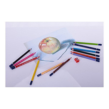 AS CREIOANE COLORATE 12/SET BICOLOR JUMBO + ASCUTITOARE ASTRA 312118001 [1]