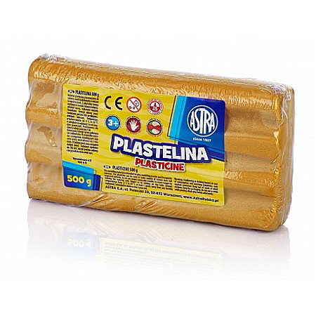 Plastilina, Planseta plastilina - AS PLASTILINA ASTRA 500GR AU METALIC 303117014