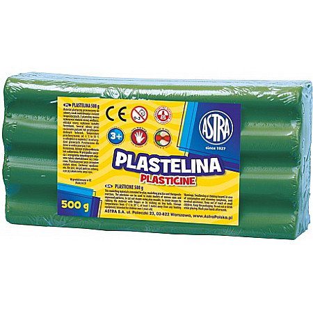 Plastilina, Planseta plastilina - AS PLASTILINA ASTRA 500GR VERDE 303117009