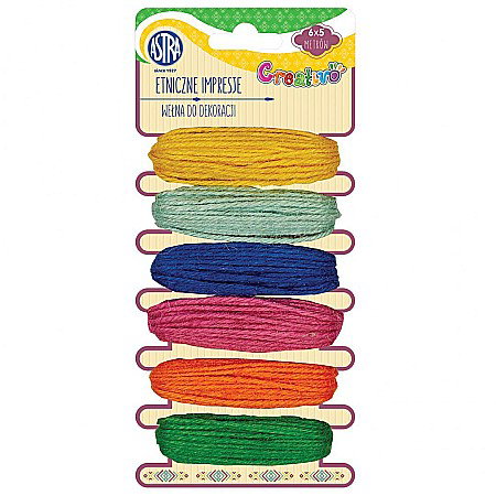 Sfori - AS SNUR LANA COLOR 6/SET*5 M 335118006