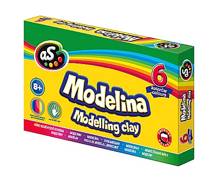 Pasta modelatoare termica - AS PASTA MODELAJ TERMO 6 CULORI 80GR 304219001