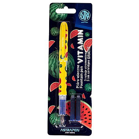 Stilouri si rollere - AS STILOU ASTRA VITAMIN + 3 PATROANE CERNEALA 203120002