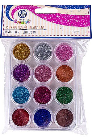 Sclipici - AS SCLIPICI 12 CULORI GLITTER SHINE 2.5CM ASTRA CREATIVO 335121010