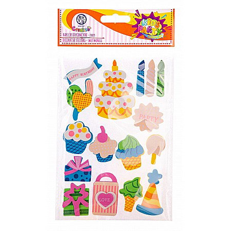 Stickere Decorative - AS STICKER SPUMA PARTY 16/SET ASTRA CREATIVO 335122019