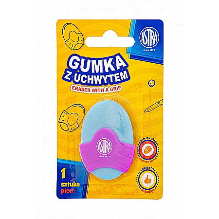 Radiera - AS RADIERA OVALA CU GRIP CULORI ASORTATE 403022004