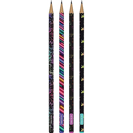 Creioane - AS CREION GRAFIT HB TRIUNGHIULAR ASTRAPEN NEON CATS 206023003