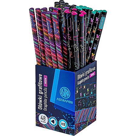 AS CREION GRAFIT HB TRIUNGHIULAR ASTRAPEN NEON CATS 206023003 [1]